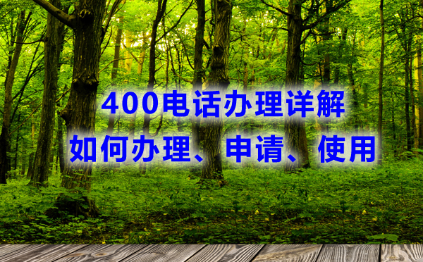 400電話(huà)辦理詳解：如何申請(qǐng)、辦理和使用